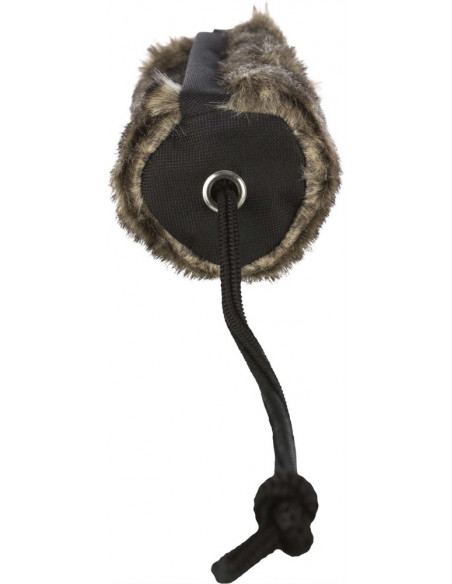 Pälsdummy, kaninpälslook