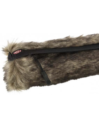 Pälsdummy, kaninpälslook