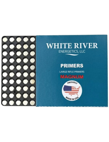 White River Energetics – Large Magnum Rifle Primer