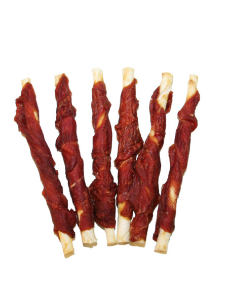 2pets Tuggpinne med anka - 12cm 30-pack