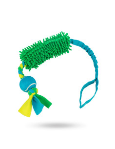 Bungee tugger med tennisboll