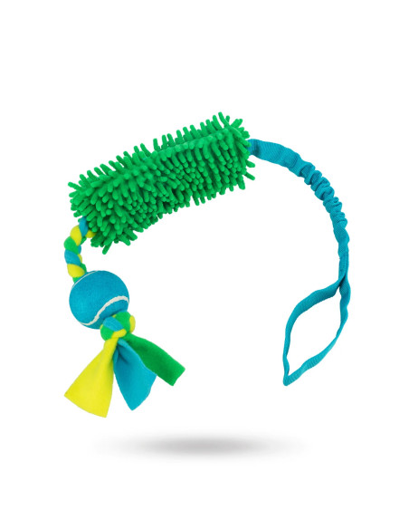 Bungee tugger med tennisboll