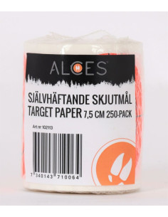 Alces Självhäftande skjutmål 7,5 cm 250-pack 2