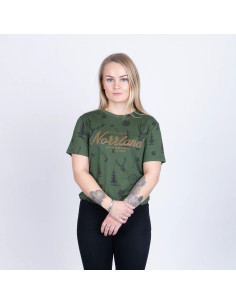 GREAT NORRLAND T-SHIRT - SKOGSBRUK GREEN