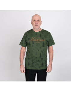 GREAT NORRLAND T-SHIRT - SKOGSBRUK GREEN 2