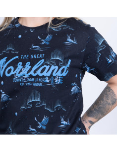 GREAT NORRLAND T-SHIRT - VINTERNATT BLACK 2