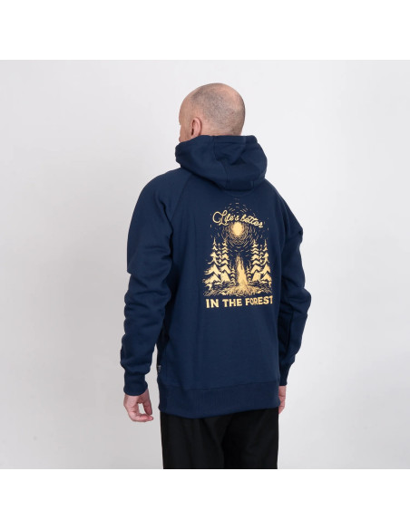 CAMPFIRE HOODIE - DARK NAVY
