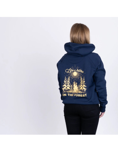 CAMPFIRE HOODIE - DARK NAVY