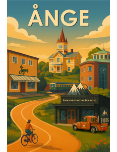 EKLIDS Outdoor Magnetdekal X Ånge