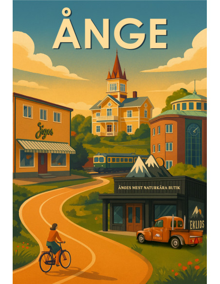 EKLIDS Outdoor Magnetdekal X Ånge