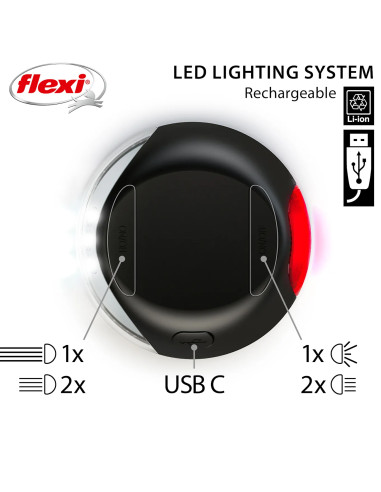 Led-Lampa till Flexi Hundkoppel