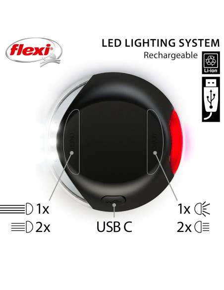 Led-Lampa till Flexi Hundkoppel