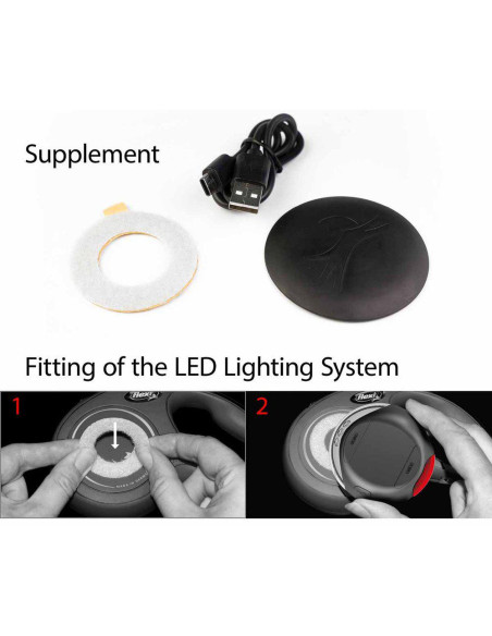 Led-Lampa till Flexi Hundkoppel