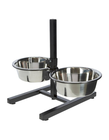 Matbar Ställbar 40cm inkl. skålar