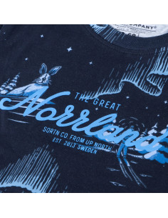 GREAT NORRLAND KIDS LONGSLEEVE - VINTERNATT BLACK 2