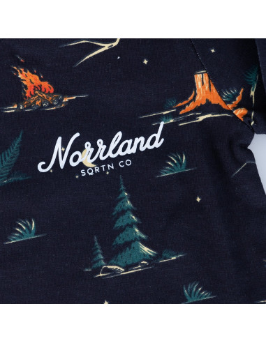 TGN SCRIPT KIDS LONGSLEEVE - TIMBER BLACK