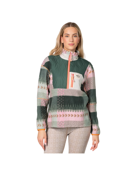 Rothe Half Zip - Thyme Green