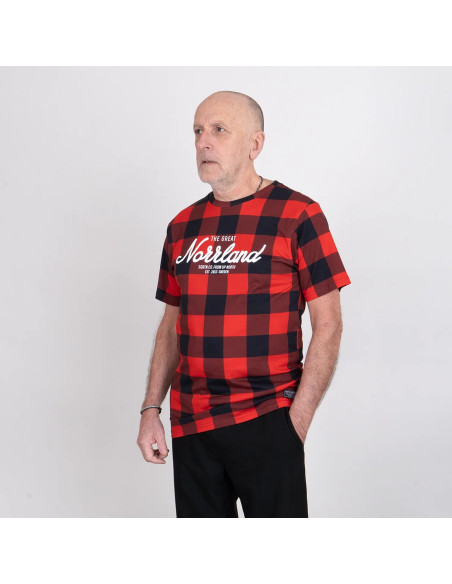 GREAT NORRLAND T-SHIRT - LUMBERJACK RED