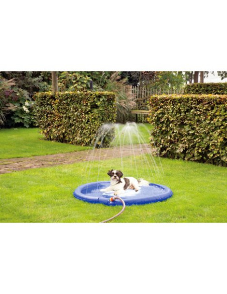 Sprinklermatta till hunden