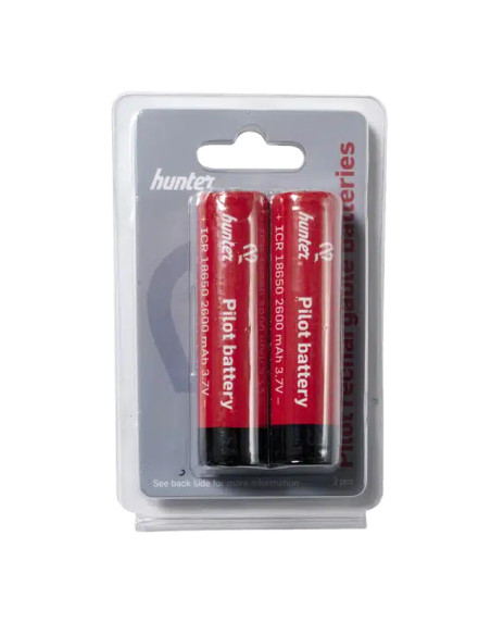 Batteri 18650, Hunter PILOT 2st