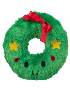 Xmas krans, plysch 22cm