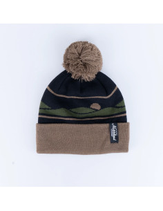 Sundown Pom Pom Beanie - Brown