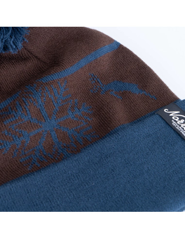 Reindeer Pom Pom Mössa - Brown