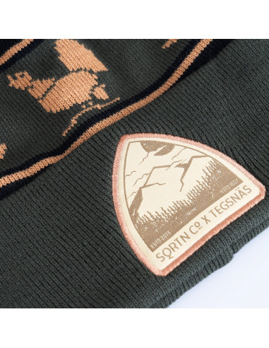 Tegsnäs Pom Pom Beanie - Black