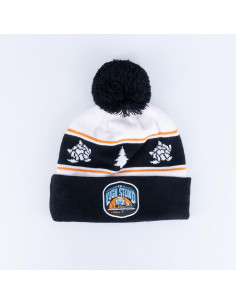 Lung Stund Pom Pom Beanie - Teal