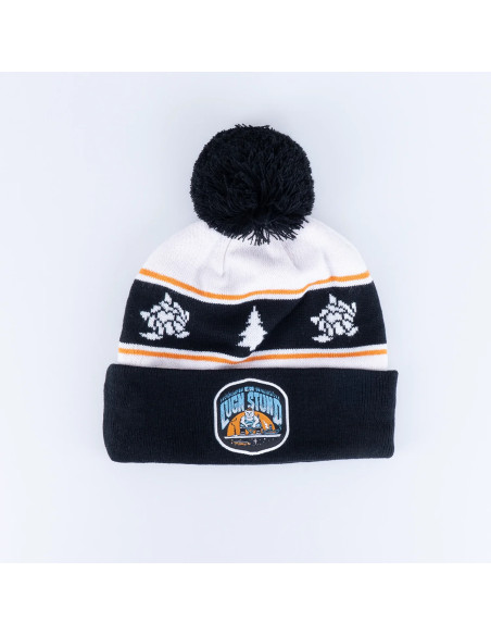 Lung Stund Pom Pom Beanie - Teal