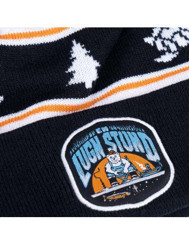 Lung Stund Pom Pom Beanie - Teal