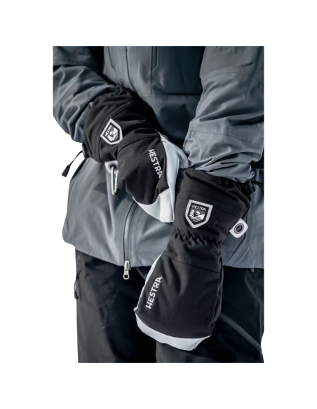 Army Leather Heli-ski tumvante