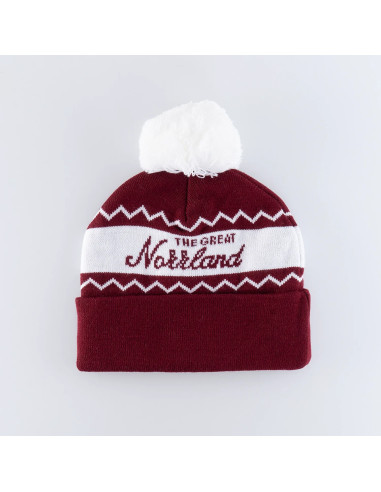 Tgn Pom Pom Mössa - Maroon