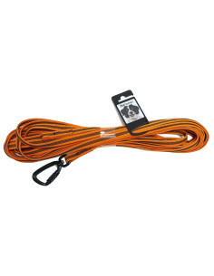 Gummerad Spårlina med twistlock-hake