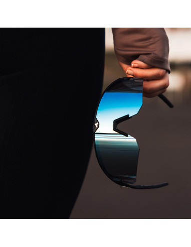 Lake Victoria Small Matt Svart/Blå