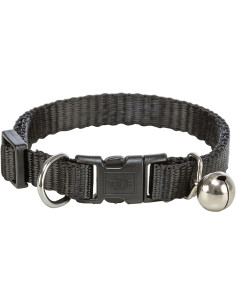 Katthalsband, bjällra. Nylon 2