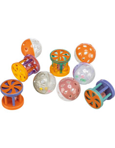 Boll/Rulle med bjällra ø 4,5 cm