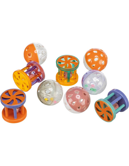 Boll/Rulle med bjällra ø 4,5 cm