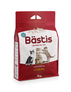Bästis Kattmat Oxkött 4kg