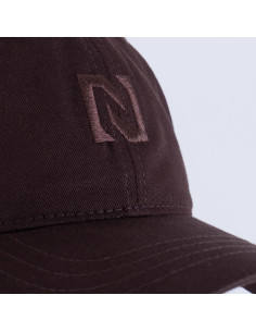 NEMBLEM DAD CAP - DARK BROWN 2