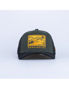 NORDANVIND JUNIOR TRUCKER KEPS - OLIVE