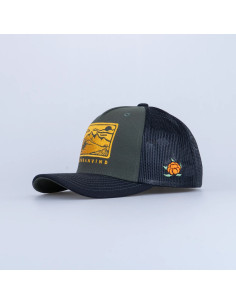 NORDANVIND JUNIOR TRUCKER KEPS - OLIVE 2
