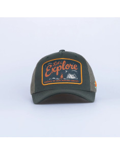 EXPLORE JUNIOR TRUCKER KEPS - OLIVE