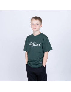 GREAT NORRLAND JUNIOR T-SHIRT - PINE GREEN