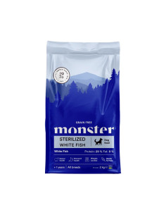 Monster Grain Free Sterilized White Fish