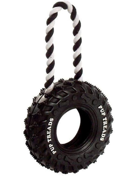 Gummidäck med rep