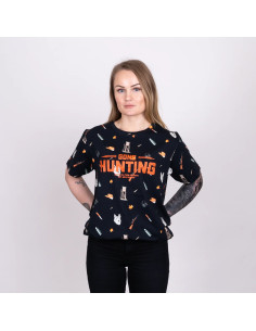 GONE HUNTING T-SHIRT - HUNTING BLACK
