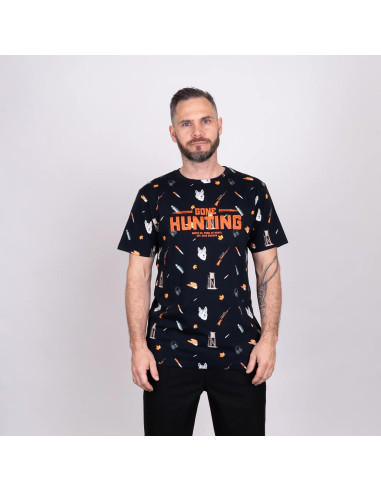 GONE HUNTING T-SHIRT - HUNTING BLACK