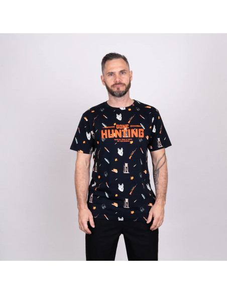 GONE HUNTING T-SHIRT - HUNTING BLACK
