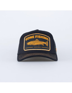 TROUT TRUCKER KEPS - HOOKED BLACK